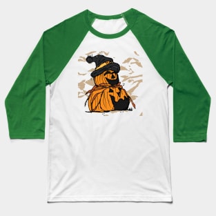 Pumpkins with witch hat Baseball T-Shirt